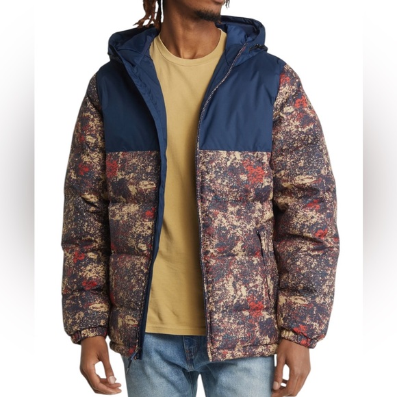 Vans Other - ⚡️SOLD⚡️Vans Coat Housley MTE-1 Colorblock Hooded Puffer Jacket Mens Size Small